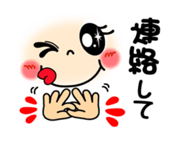 smiley sign language which moves ver.3 sticker #13528663