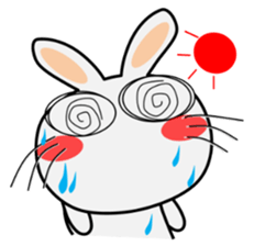 Cute Rabbit Everyday 7th sticker #13529023