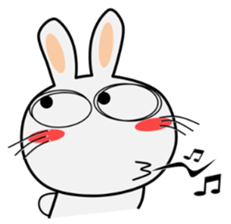 Cute Rabbit Everyday 7th sticker #13529027