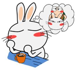 Cute Rabbit Everyday 7th sticker #13529030
