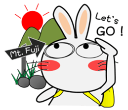 Cute Rabbit Everyday 7th sticker #13529036