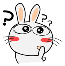 Cute Rabbit Everyday 7th sticker #13529043
