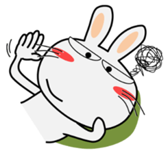 Cute Rabbit Everyday 7th sticker #13529048