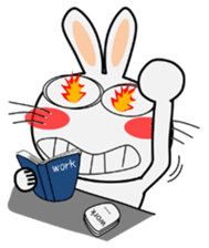 Cute Rabbit Everyday 7th sticker #13529049