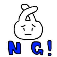 Rabbit Bancho sticker #13529147