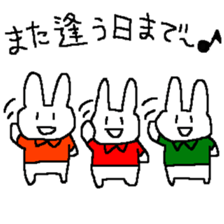 Rabbit Bancho sticker #13529149
