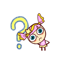 Animated Pink Candy 'Lucy' stickers 2 sticker #13529264