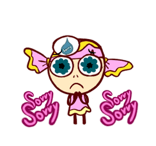 Animated Pink Candy 'Lucy' stickers 2 sticker #13529265