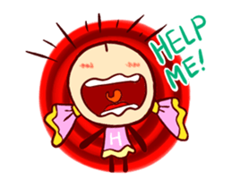 Animated Pink Candy 'Lucy' stickers 2 sticker #13529273