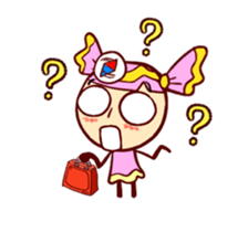 Animated Pink Candy 'Lucy' stickers 2 sticker #13529280