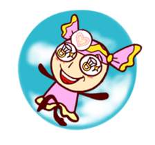 Animated Pink Candy 'Lucy' stickers 2 sticker #13529285
