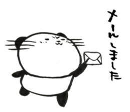 Nyanda the cat for Business setting sticker #13529464