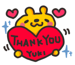 Yuki chan dedicated sticker sticker #13529537