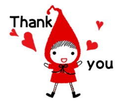 Moving! Red Hood Pochon sticker #13529586