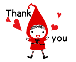 Moving! Red Hood Pochon sticker #13529586