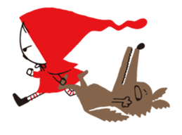 Moving! Red Hood Pochon sticker #13529604