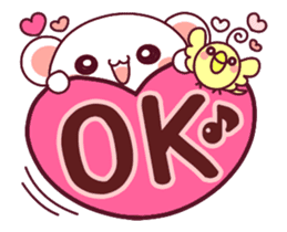 ai ha chokousoku LOVE KUMA 3 sticker #13529727