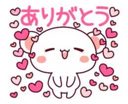 ai ha chokousoku LOVE KUMA 3 sticker #13529731