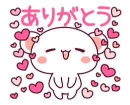 ai ha chokousoku LOVE KUMA 3 sticker #13529731