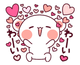 ai ha chokousoku LOVE KUMA 3 sticker #13529748