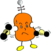 Cello-kun sticker #13529958