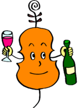 Cello-kun sticker #13529967