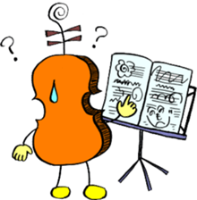 Cello-kun sticker #13529970