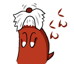 Miniature Schnauzer'Sticker sticker #13531152