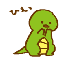 carefree lizard sticker #13531162
