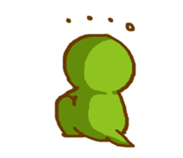 carefree lizard sticker #13531181