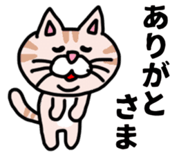 MIKAWABEN sticker pretty cat. sticker #13531198