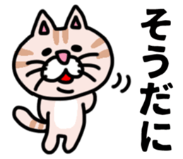 MIKAWABEN sticker pretty cat. sticker #13531212