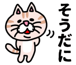 MIKAWABEN sticker pretty cat. sticker #13531212