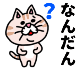 MIKAWABEN sticker pretty cat. sticker #13531224