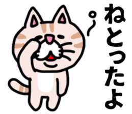 MIKAWABEN sticker pretty cat. sticker #13531225