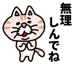 MIKAWABEN sticker pretty cat. sticker #13531232