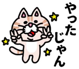 MIKAWABEN sticker pretty cat. sticker #13531233