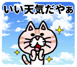 MIKAWABEN sticker pretty cat. sticker #13531235
