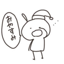 cute rabbits sticker sticker #13531392