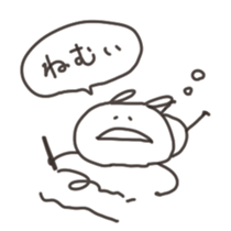 cute rabbits sticker sticker #13531393