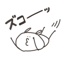 cute rabbits sticker sticker #13531397