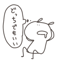 cute rabbits sticker sticker #13531400