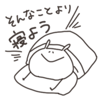 cute rabbits sticker sticker #13531402