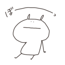 cute rabbits sticker sticker #13531415