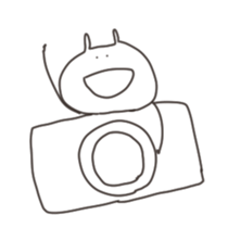 cute rabbits sticker sticker #13531416