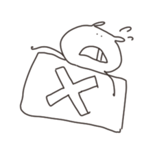 cute rabbits sticker sticker #13531417