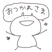 cute rabbits sticker sticker #13531423