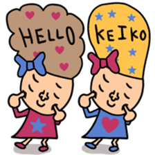 Many set keiko sticker #13531431