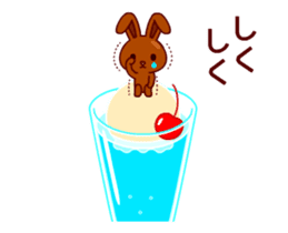 Chocolate rabbits Animated sticker #13531650