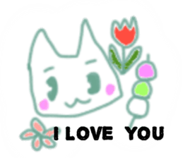 free cat stamp sticker #13531709